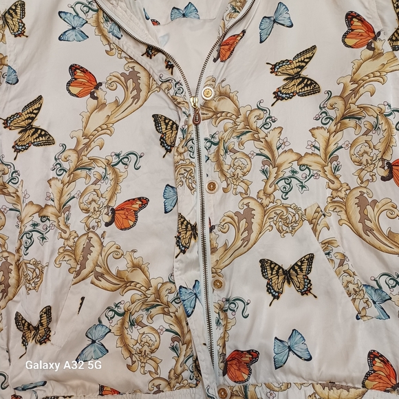 Vintage Mureli Butterfly Print Women's Jacket Size M - Picture 14 of 14